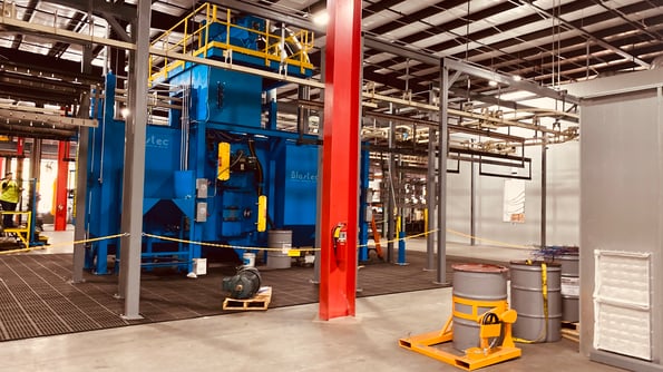 State-of-the-Art Powder Coating Line for Steel Roll-up Doors