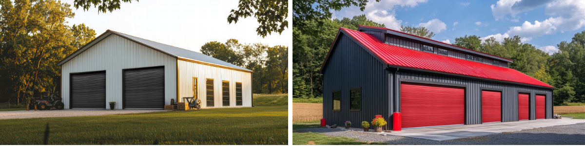 ASTA Carport and Shed Sheet Door Colors