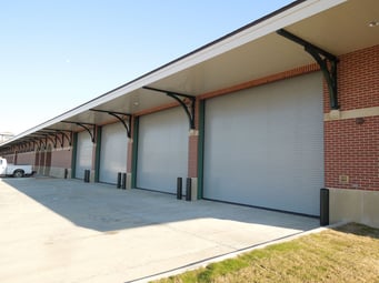 Rolling Steel Doors Brick Building