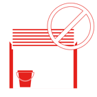 Don't Block Fire Door Icon