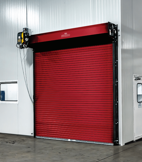 ASTA Rolling Steel Door Edited Red ASTA Rolling Steel Door Edited Red